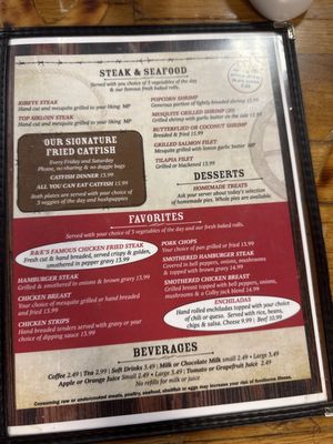 Menu photo 2 R & K Cafe II Weatherford, TX Menu photo 2 R & K Cafe II Weatherford, TX