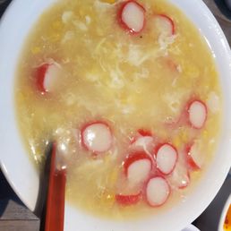 Corn and crab soup Corn and crab soup