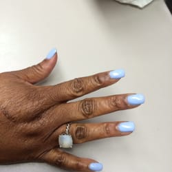 Loved this color gel mani after 2 weeks still looks amazing