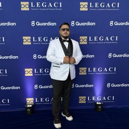 Custom fit tux from Derow and Sharma. Veny had me killing the scene with this white tux. Custom fit tux from Derow and Sharma. Veny had me killing the scene with this white tux.