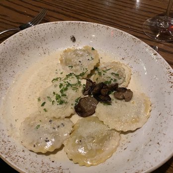 Barbatella - Short Rib Ravioli "Boscaiola" - Italian Near Me - Naples, Florida