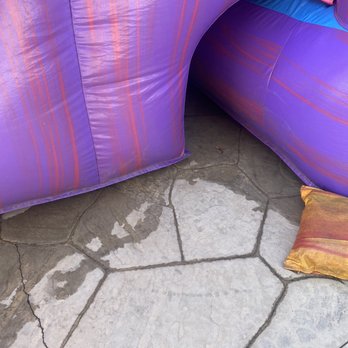 Magic Jump Rentals - Water spilling out - Party Supplies Near Me - Sylmar, California