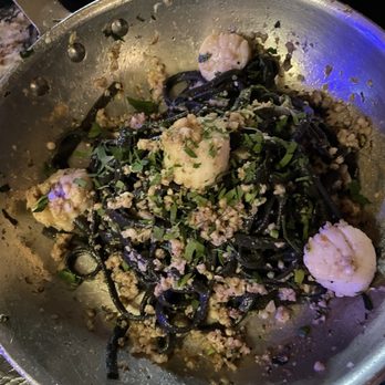 The Daily Catch - Squid ink pasta - Seafood Near Me - Boston, Massachusetts The Daily Catch - Squid ink pasta - Seafood Near Me - Boston, Massachusetts