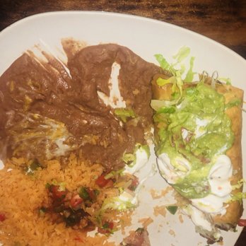 El Milagro Mexican Restaurant - Steak chimichanga combo. Partially eaten.. oops - Mexican Near Me - Grass Valley, California El Milagro Mexican Restaurant - Steak chimichanga combo. Partially eaten.. oops - Mexican Near Me - Grass Valley, California