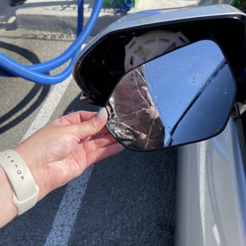 Rocket Carwash - Broken side mirror that the management refuses to pay for! - Car Wash Near Me - Riverside, California Rocket Carwash - Broken side mirror that the management refuses to pay for! - Car Wash Near Me - Riverside, California