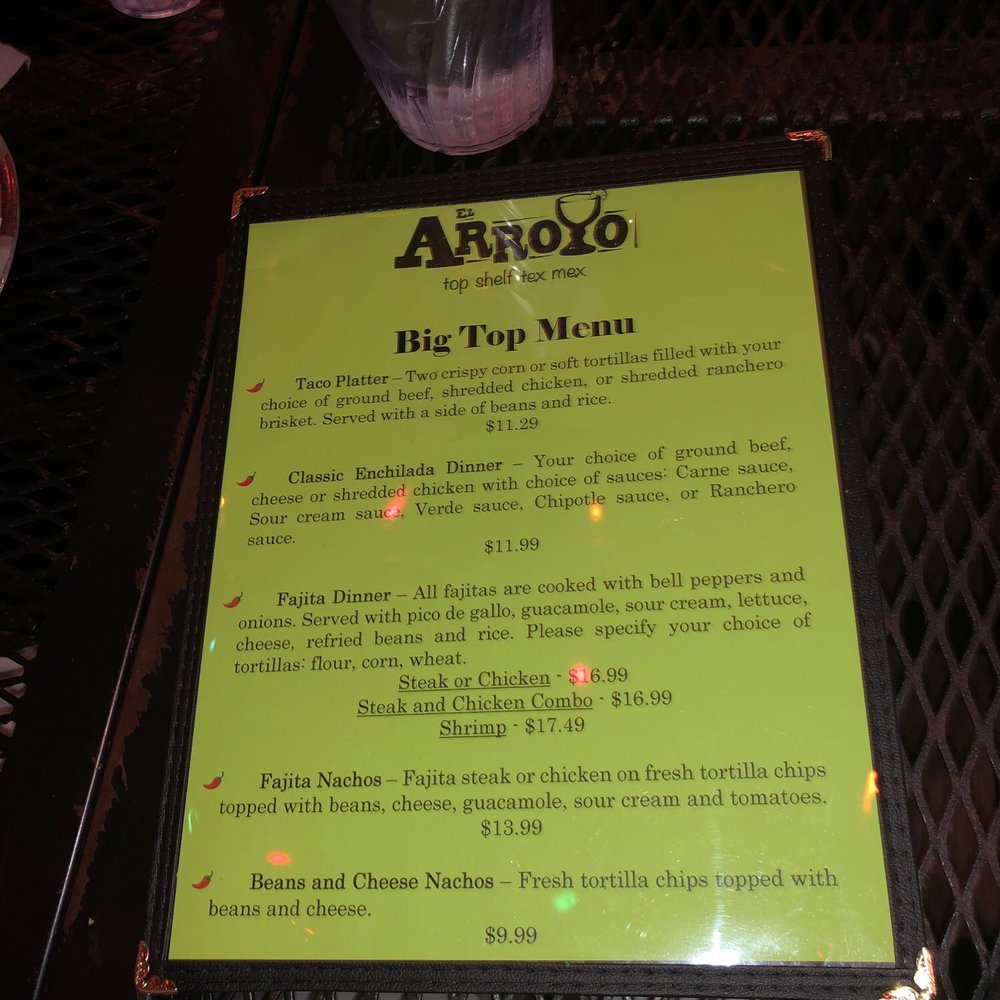 El Arroyo - the cater menu - Mexican Near Me - Arlington, Texas El Arroyo - the cater menu - Mexican Near Me - Arlington, Texas