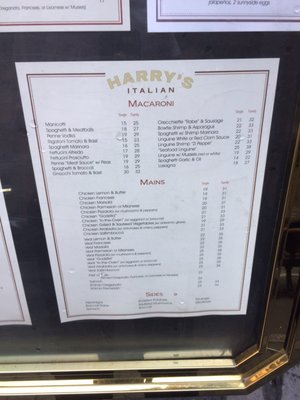 Menu photo 5 Harry's Italian New York, NY Menu photo 5 Harry's Italian New York, NY