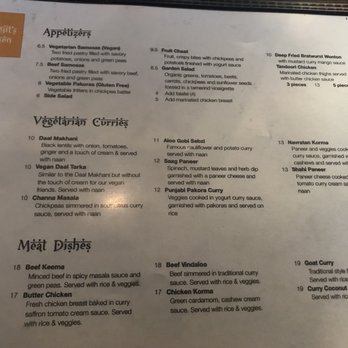 Paramjit's Kitchen - Menu - Indian Near Me - Revelstoke, British Columbia