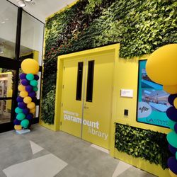 LA County Library -  Paramount Library - Beautiful living wall!
