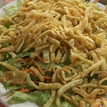 Happy Days - Chinese chicken salad - Seafood Near Me - Honolulu, Hawaii Happy Days - Chinese chicken salad - Seafood Near Me - Honolulu, Hawaii