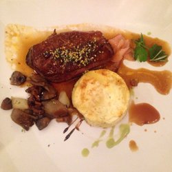 Canette au miel et gimgembre gratin dauphinois