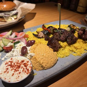 Lazy Dog Restaurant & Bar - 05/23/2026: Filet + Veggie Kebabs - New American Near Me - Cerritos, California