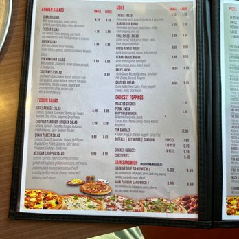 Fun Pizza Kitchen - Menu - Italian Near Me - The Colony, Texas