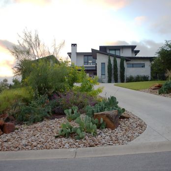 Austin Native Landscaping - the front of a house - Landscaping Near Me - Austin, Texas