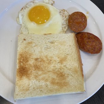 Sandy's Cafe - Toast, egg and sausage - Cantonese Near Me - Honolulu, Hawaii Sandy's Cafe - Toast, egg and sausage - Cantonese Near Me - Honolulu, Hawaii