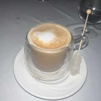 Caretta on the Gulf - Decaf latte - New American Near Me - Clearwater, Florida Caretta on the Gulf - Decaf latte - New American Near Me - Clearwater, Florida