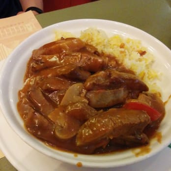 太平館餐廳 - Classic beef tongue rice.  Excellent volume in both the rice and beef tongue. - Chinese Near Me - Hong Kong, HK
