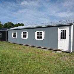 Graceland Buildings of Kingsland - 16x40 Graceland building is ready for delivery! Office, Nail Salon, Workshop, hunting cabin...