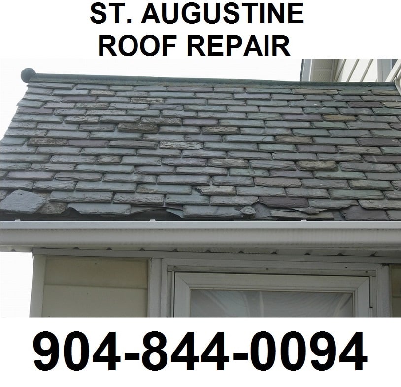 Slide of St Augustine Roof Repair Specialists