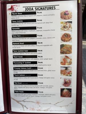 Menu photo 4 Sushi Jooa Loveland, CO