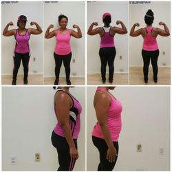 TUF Conditioning - Before(right) and after(left) 2 month progress..tightening and toning