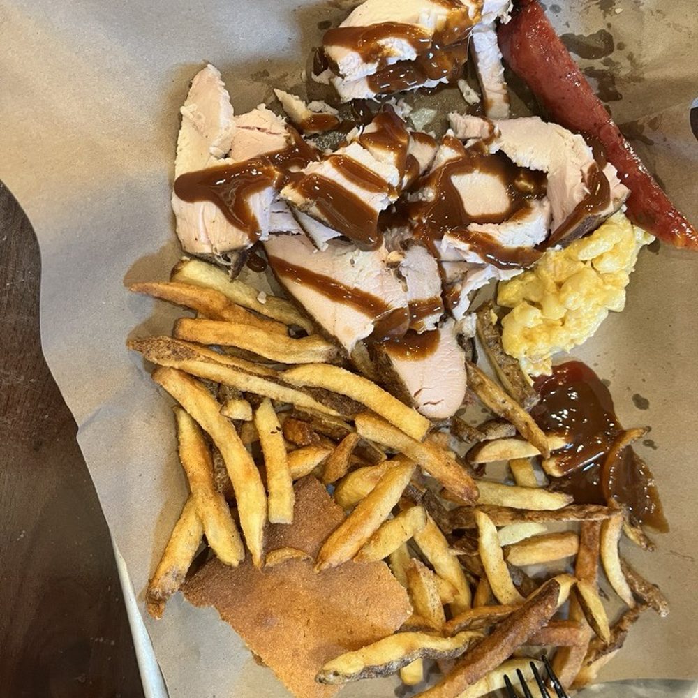 Mission BBQ - Ocala - Smoked turkey with fries - Barbeque Near Me - Ocala, Florida