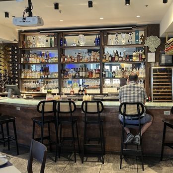 Acropolis Greek Taverna - Good looking bar area, February 2025 - Bars Near Me - Tampa, Florida