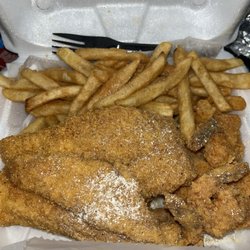 Miami Grill - Catfish Fillet Fries Shrimp