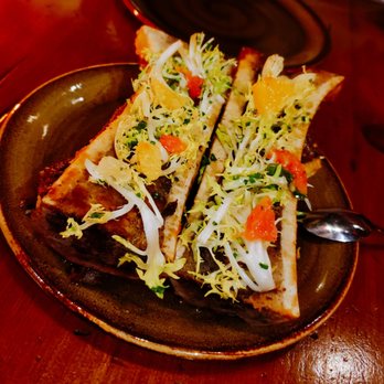 Vaca - Huesos Al Horno - one of the bones didn't have marrow in it; it was dry. - Tapas/Small Plates Near Me - Costa Mesa, California