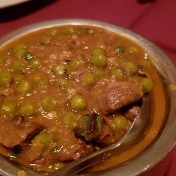 Agra Cafe - Mushroom matar ($10). Delicious, robust and not oily or over-cooked. One of eleven vegan dishes on the menu. - Indian Near Me - Los Angeles, California Agra Cafe - Mushroom matar ($10). Delicious, robust and not oily or over-cooked. One of eleven vegan dishes on the menu. - Indian Near Me - Los Angeles, California