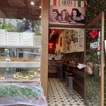 Grafa Pizza - front entrance - Pizza Near Me - Miami Beach, Florida