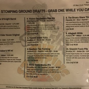 The Stomping Ground - Drafts. - Bars Near Me - Putnam, Connecticut The Stomping Ground - Drafts. - Bars Near Me - Putnam, Connecticut