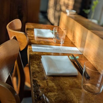 バーカウンター Dark Brown Wood Patio Outdoor Bar, Rolling Bar Cart and