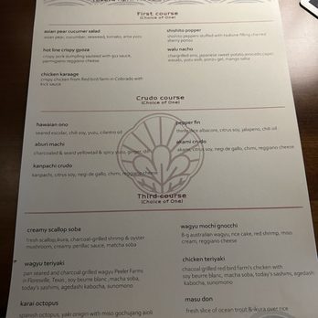 Yozora - Menu - Japanese Near Me - San Antonio, Texas