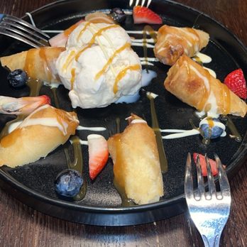 P.F. Chang's - Banana Spring Rolls - Chinese Near Me - Tucson, Arizona P.F. Chang's - Banana Spring Rolls - Chinese Near Me - Tucson, Arizona