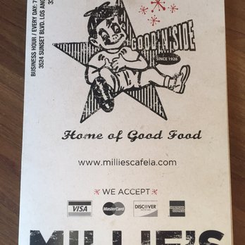 Millie's Cafe - Breakfast & Brunch Near Me - Los Angeles, California Millie's Cafe - Breakfast & Brunch Near Me - Los Angeles, California