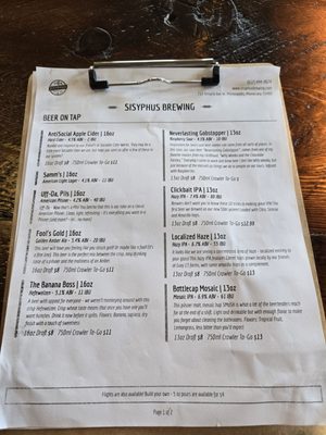 Sisyphus Brewing & Comedy by null