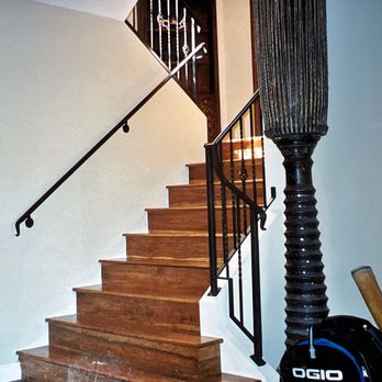 Santos Metalworks - Residential interior handrails - Metal Fabricators Near Me Santos Metalworks - Residential interior handrails - Metal Fabricators Near Me