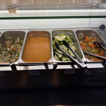 Tacos El Compa - Salsa bar - Mexican Near Me - Castro Valley, California