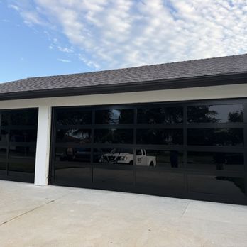 GV Garage Doors - Black frame black glass - Garage Door Services Near Me - Moreno Valley, California GV Garage Doors - Black frame black glass - Garage Door Services Near Me - Moreno Valley, California