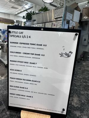 Menu photo 3 Little Cat Columbus, OH