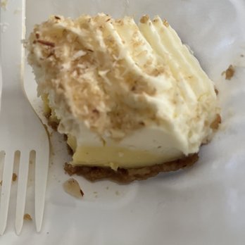 Barbara's Fishtrap - Key lime pie...or what's left of it before i finish it. - Seafood Near Me - Half Moon Bay, California Barbara's Fishtrap - Key lime pie...or what's left of it before i finish it. - Seafood Near Me - Half Moon Bay, California