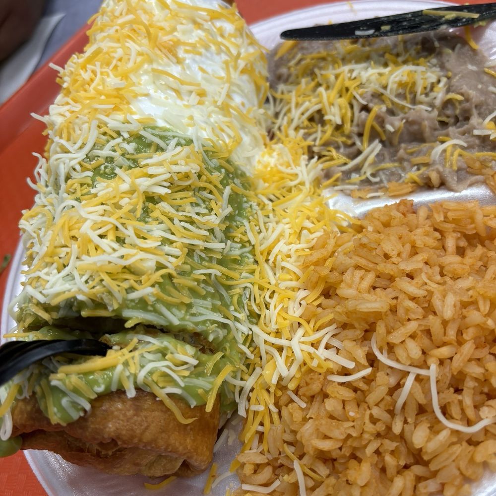 Fausto's Mexican Grill - Chimichanga plate - Mexican Near Me - Henderson, Nevada Fausto's Mexican Grill - Chimichanga plate - Mexican Near Me - Henderson, Nevada