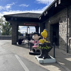 Front area of the visitor center