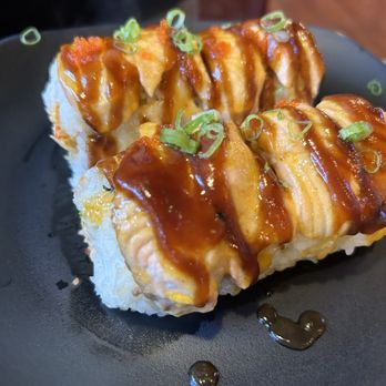 Ha Ha Sushi - Baked Salmon Roll - Sushi Bars Near Me - Santa Maria, California