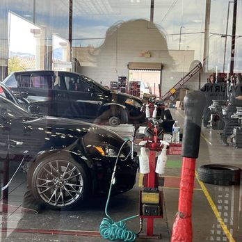 Discount Tire - Getting the new wheels installed - Tires Near Me - Henderson, Nevada Discount Tire - Getting the new wheels installed - Tires Near Me - Henderson, Nevada