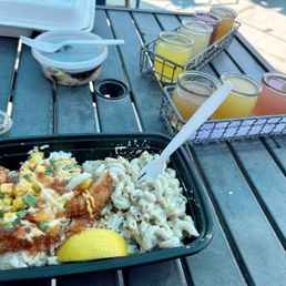 Coconut Coconut Crusted Shrimp Plate