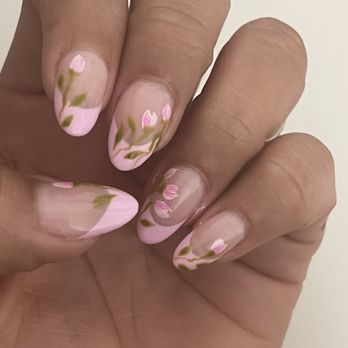 Universe Nails and Spa - Tulip design nails - Nail Salons Near Me - San Mateo, California Universe Nails and Spa - Tulip design nails - Nail Salons Near Me - San Mateo, California