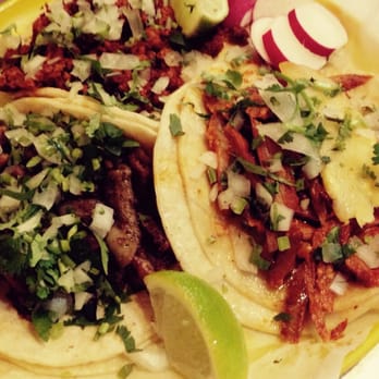 Taco Mix - Chorizo, steak and the Pork tacos delish - Mexican Near Me - New York, New York Taco Mix - Chorizo, steak and the Pork tacos delish - Mexican Near Me - New York, New York