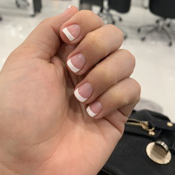 Posh Nails - Hard gel manicure French tip - Nail Salons Near Me - Ontario, California Posh Nails - Hard gel manicure French tip - Nail Salons Near Me - Ontario, California